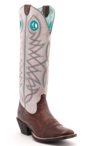 ariat round up wide square toe western boot