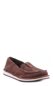 brown suede casual shoes