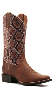 Ariat Pink Cowgirl Boots