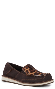 leopard print ariat cruisers