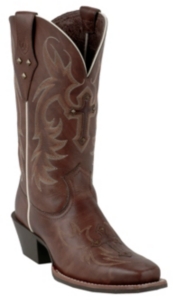 ariat boots with cross