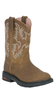 ariat women's slip on boots