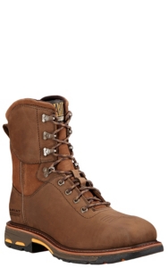 lace up safety toe boots