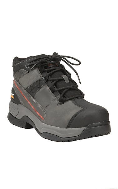 Ariat Men's Black and Grey Contender Steel Toe Work Boot | Cavender's