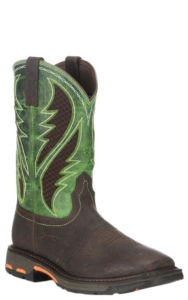 ariat men's workhog wide square toe work boot