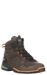 ariat lace up steel toe work boots