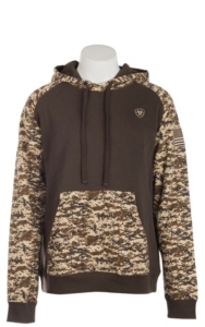 ariat hoodie camo
