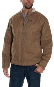 tan canvas jacket