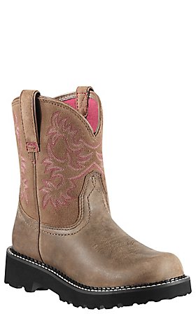 Ariat Fatbaby Ladies Brown Bomber Boots | Cavender's
