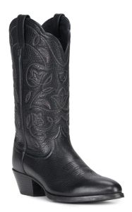ariat women's black cowboy boots