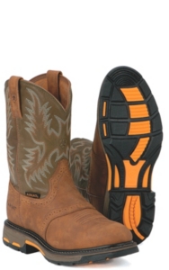 ariat workhog round toe