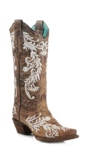 white coral boots