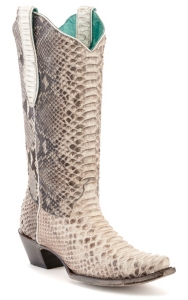 women's exotic cowboy boots