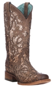 womens glitter cowboy boots