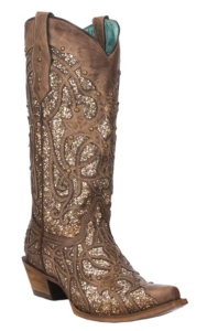 corral rose gold boots