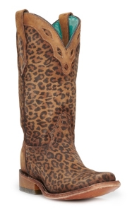 leopard womens boots