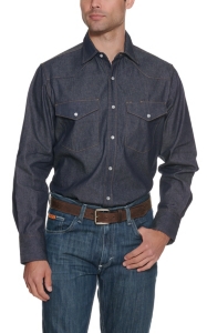 Cowboy Workwear Denim Long Sleeve Work Shirt | Cavender's