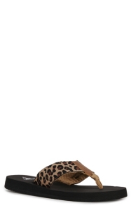 Brazil Cheetah Print Flip Flops 