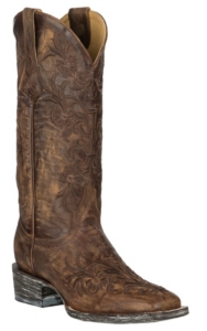 cavenders womens square toe boots