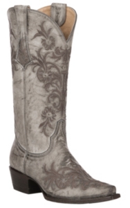 gray leather womens boots