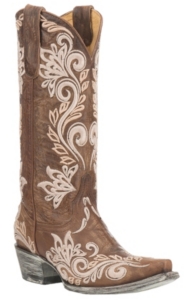 white cowboy boots short