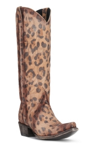 cheetah print cowboy boots
