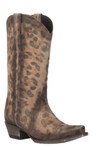 animal print cowgirl boots