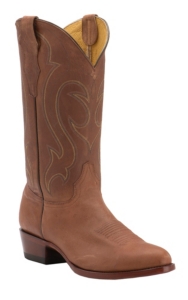 Cavender's by Old Gringo Men's Wild Tan Goat Traditional Toe Western Boots