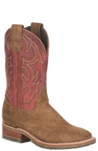 double h boots red