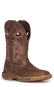 womens steel toe boots cavender's