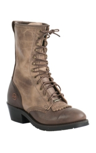 Double H AG7 Packer Men's Alamo Cafe U Toe Lace-Up Work Boot