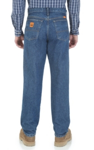 wrangler flame resistant relaxed fit jean