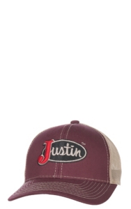 justin boots caps