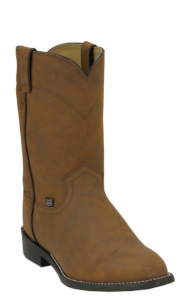 justin basic roper boots