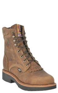 ladies justin lace up boots