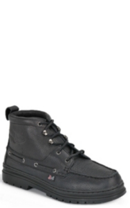mens black casual boots