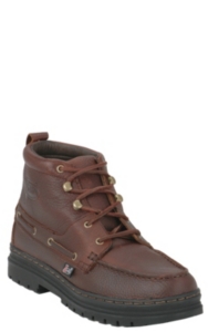 dark brown casual boots