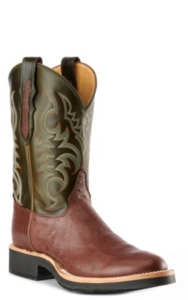 justin boots ostrich round toe