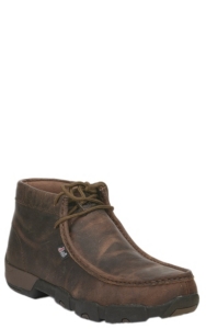 Light Brown Driving Moc Toe Lace Up 