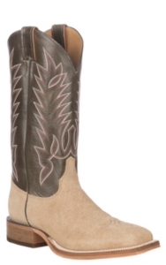 tan square toe cowboy boots