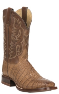 round toe alligator boots