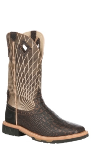 alligator steel toe work boots