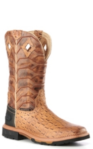 justin square toe waterproof boots