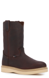 justin wedge sole boots