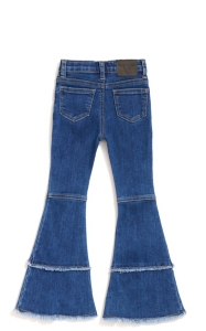 lucky and blessed flare jeans
