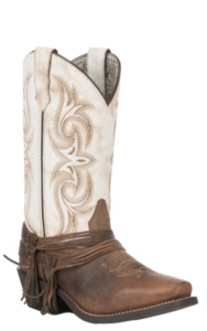 white cowgirl boot