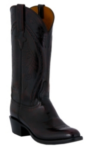 lucchese black cherry