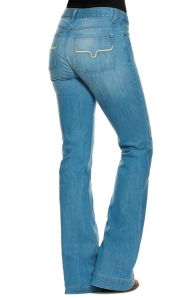 Kimes Ranch Women's Lola Soho Medium Wash Trouser Cut Flare Jeans ...