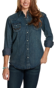 wrangler vintage denim shirt