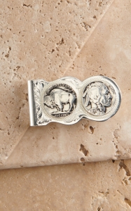 Shop Western Money Clips Free Shipping 50 Cavender S - montana silversmiths buffalo nickel money clip
